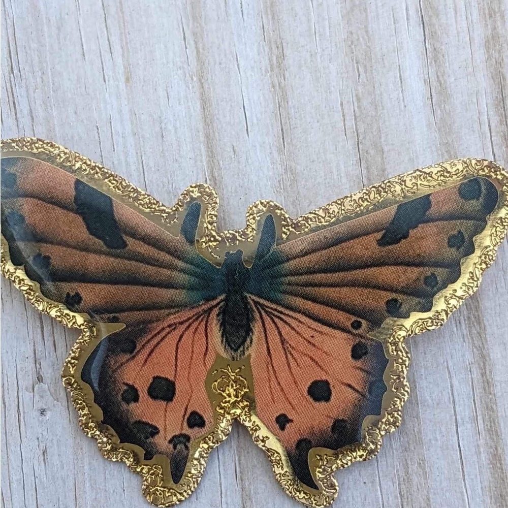 Vintage Butterfly Brooch - Picture 9 of 10